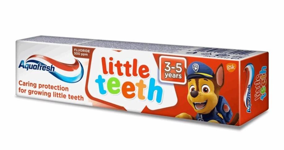 Aquafresh pasta do zębów Little Teeth 3-5 lat Psi Patrol 50ml 
