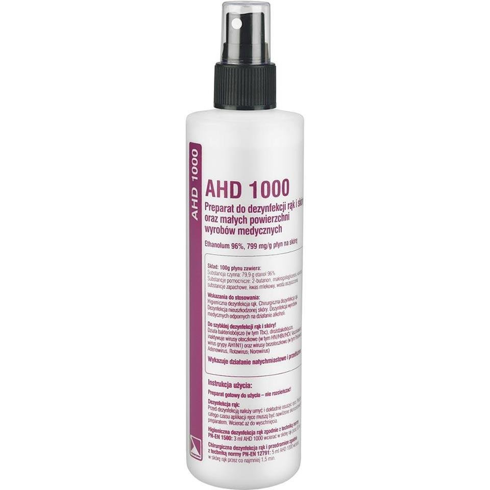 AHD 1000 spray do dezynfekcji rąk, skóry 250ml