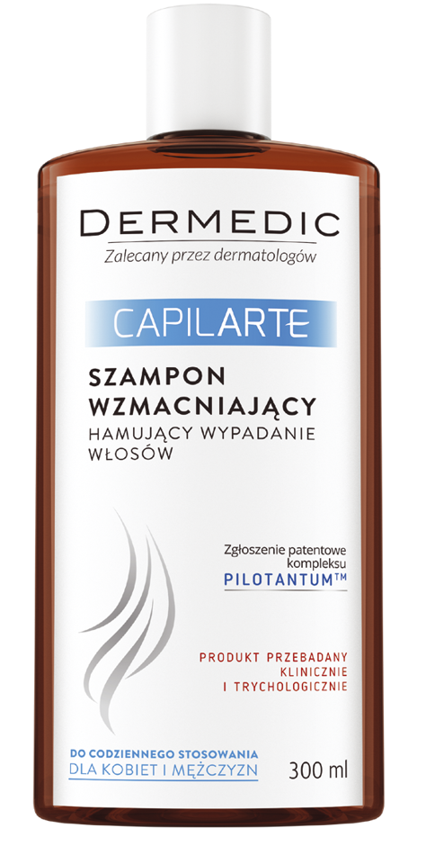 Dermedic Capilarte szampon wzmacniający, na utratę włosów 300ml