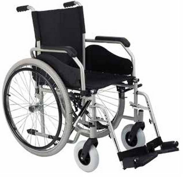 Wózek inwalidzki ręczny stalowy Basic szer. 46cm